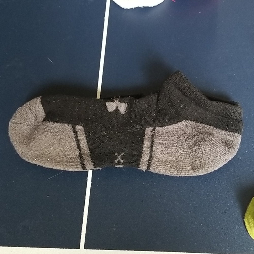 Black Under Armour socks